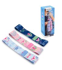 Súprava 3 posilňovacích textilných gúm THE BLOOM BAND SET Spokey 