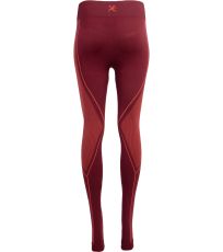 Dámske bezšvíkové termo spodky YORU KLIMATEX Vínová/terakota