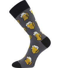 Pánske trendy ponožky PiVoXX + plechovka VoXX® vzor A