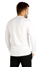 Pánske tričko s dlhým rukávom J1335 LITEX Biela