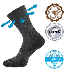 Športové merino ponožky Menkar VoXX® tmavo šedá