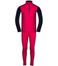 Detské spodné tričko s dlhým rukávom SIGNORO ALPINE PRO virtual pink