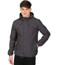 Pánska bunda s PTX membránou IKEL NAX tmavo šedá