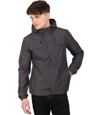 Pánska bunda s PTX membránou IKEL NAX tmavo šedá