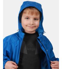 Detská outdoorová nepremokavá bunda JALUU-J KILPI Modrá