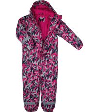 Detský zimný overal CUZU LOAP Magenta Purple Allover / Pink