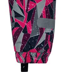 Detský zimný overal CUZU LOAP Magenta Purple Allover / Pink