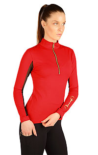 Tričko dámske s dlhým rukávom J1270 LITEX červená