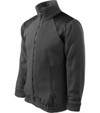 Unisex fleece bunda Jacket Hi-Q 360 RIMECK oceľová šedá