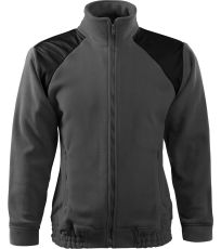 Unisex fleece bunda Jacket Hi-Q 360 RIMECK oceľová šedá