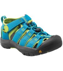 Detské sandále Newport H2 K KEEN hawaiian blue/green glow