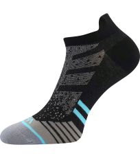 Dámske nízke ponožky - 3 páry Rex 17 Voxx čierna