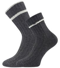 Dámske merino pletené ponožky Civetta Voxx antracit melé