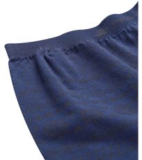 Detské funkčné spodné nohavice LENTO ALPINE PRO perzská modrá