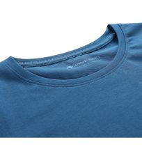 Dámske bavlnené triko ECCA ALPINE PRO perzská modrá
