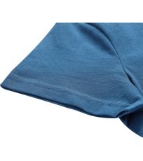 Dámske bavlnené triko ECCA ALPINE PRO perzská modrá