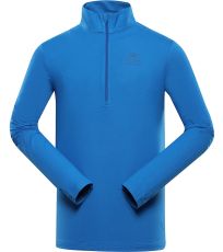 Pánske funkčné tričko s dlhým rukávom STANS ALPINE PRO cobalt blue