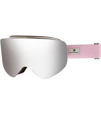 Unisex bezrámové lyžiarske okuliare HELLQE ALPINE PRO orange tiger