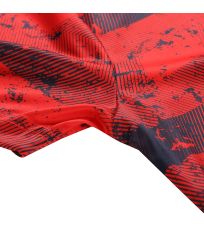 Pánske funkčné tričko QUATR ALPINE PRO purpurový plameň