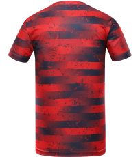 Pánske funkčné tričko QUATR ALPINE PRO purpurový plameň