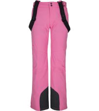 Dámske lyžiarske nohavice ELARE-W KILPI Ružová
