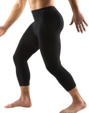 Unisex legíny 3/4 dĺžka 95032P GINA čierna