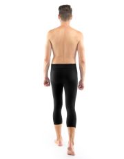 Unisex legíny 3/4 dĺžka 95032P GINA čierna
