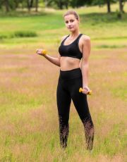 Dámské legíny dlouhé sportovní 95035P GINA čierna