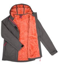 Dámska softshell bunda LYLA LOAP šedá
