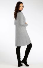 Dámsky kardigán s dlhým rukávom 7F102 LITEX Modrá s leskom