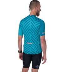 Pánsky cyklistický dres TINO-M KILPI Tyrkysová
