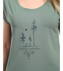 Dámske triko ROANE-W KILPI Kaki