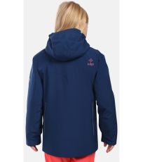 Detská lyžiarska bunda VALERA-JG KILPI Tmavomodrá