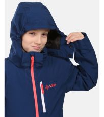 Detská lyžiarska bunda VALERA-JG KILPI Tmavomodrá