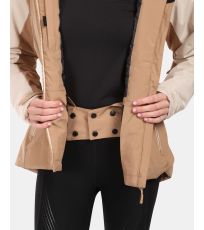 Dámska lyžiarska bunda FLIP-W KILPI Béžová