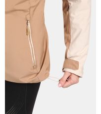 Dámska lyžiarska bunda FLIP-W KILPI Béžová