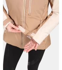 Dámska lyžiarska bunda FLIP-W KILPI Béžová
