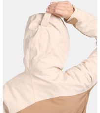 Dámska lyžiarska bunda FLIP-W KILPI Béžová