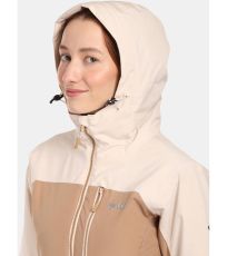 Dámska lyžiarska bunda FLIP-W KILPI Béžová