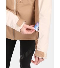 Dámska lyžiarska bunda FLIP-W KILPI Béžová