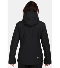 Dámska lyžiarska bunda - väčšej veľkosti FLIP-W KILPI Čierna