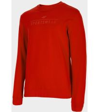 Pánska bavlnená mikina H4L22-BLM350 4F