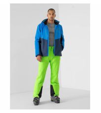 Pánska lyžiarska bunda H4Z21-KUMN011 4F COBALT