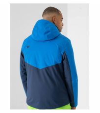 Pánska lyžiarska bunda H4Z21-KUMN011 4F COBALT