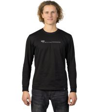 Pánske tričko s dlhým rukávom KIRK HANNAH anthracite