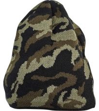 Unisex pletená čiapka CRAMBE CRV camouflage