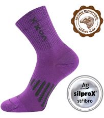 Unisex sportovní merino ponožky Powrix VoXX® fialová
