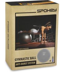 Gymnastická lopta - šedá 65 cm FITBALL III Spokey 