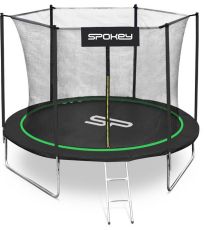 Trampolína 244 cm - čierno-zelená JUMPER Spokey