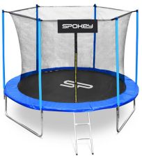 Trampolína 305 cm - čierno-modrá JUMPER II Spokey
